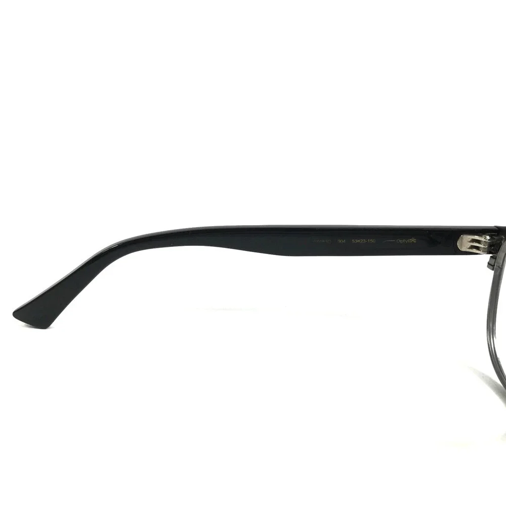 Gucci Eyeglasses Frames GG0161O 004 Dark Gray Round Full Rim 53-23-150